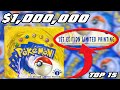 Top 15 Most Valuable Pokemon Card Booster Boxes!