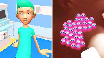 Parasite Cleaner in All Level iOS,Android Gameplay Walkthrough Update New Trailer Mobile Game MBZTYW