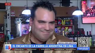 AUGUSTO SALINA EN TV DE PERU REPORTE SEMANAL LATINA TV LIMA MAYO 2024