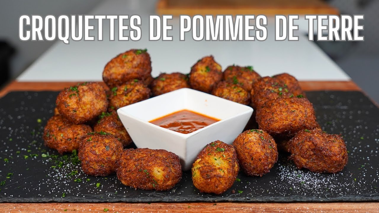 CROQUETTES DE POMMES DE TERRE au PARMESAN -- FACILE et RAPIDE - YouTube