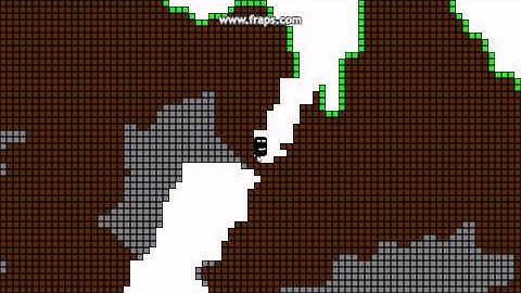 Tile Game - Cave Generation + Water Simulation