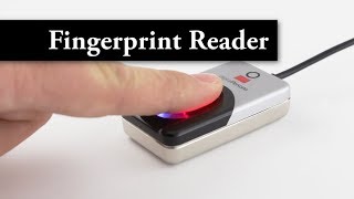 U.are.U 4500 &amp; 4000B Fingerprint Reader DigitalPersona C# Tutorial  biometric - YouTube