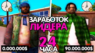 СКОЛЬКО ЗАРАБАТЫВАЕТ ЛИДЕР БАНДЫ НА ARIZONA RP (GTA SAMP)