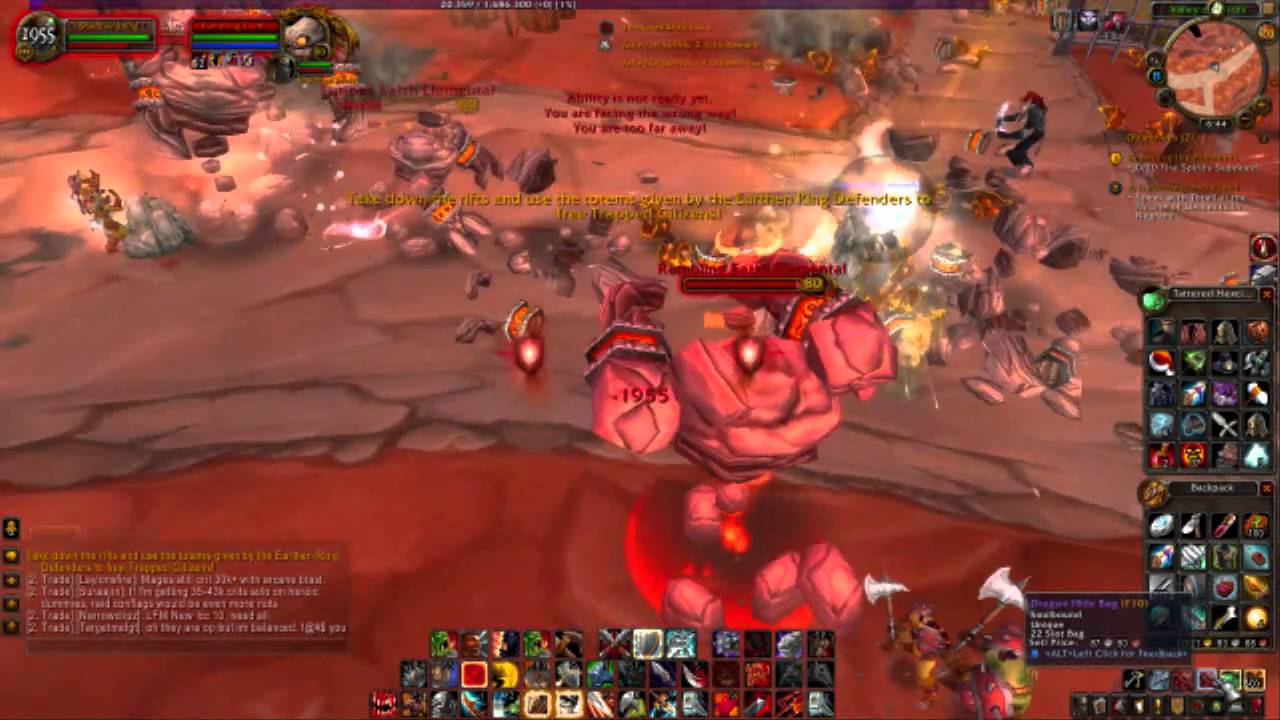 WoW PTR Pre Cata World Event