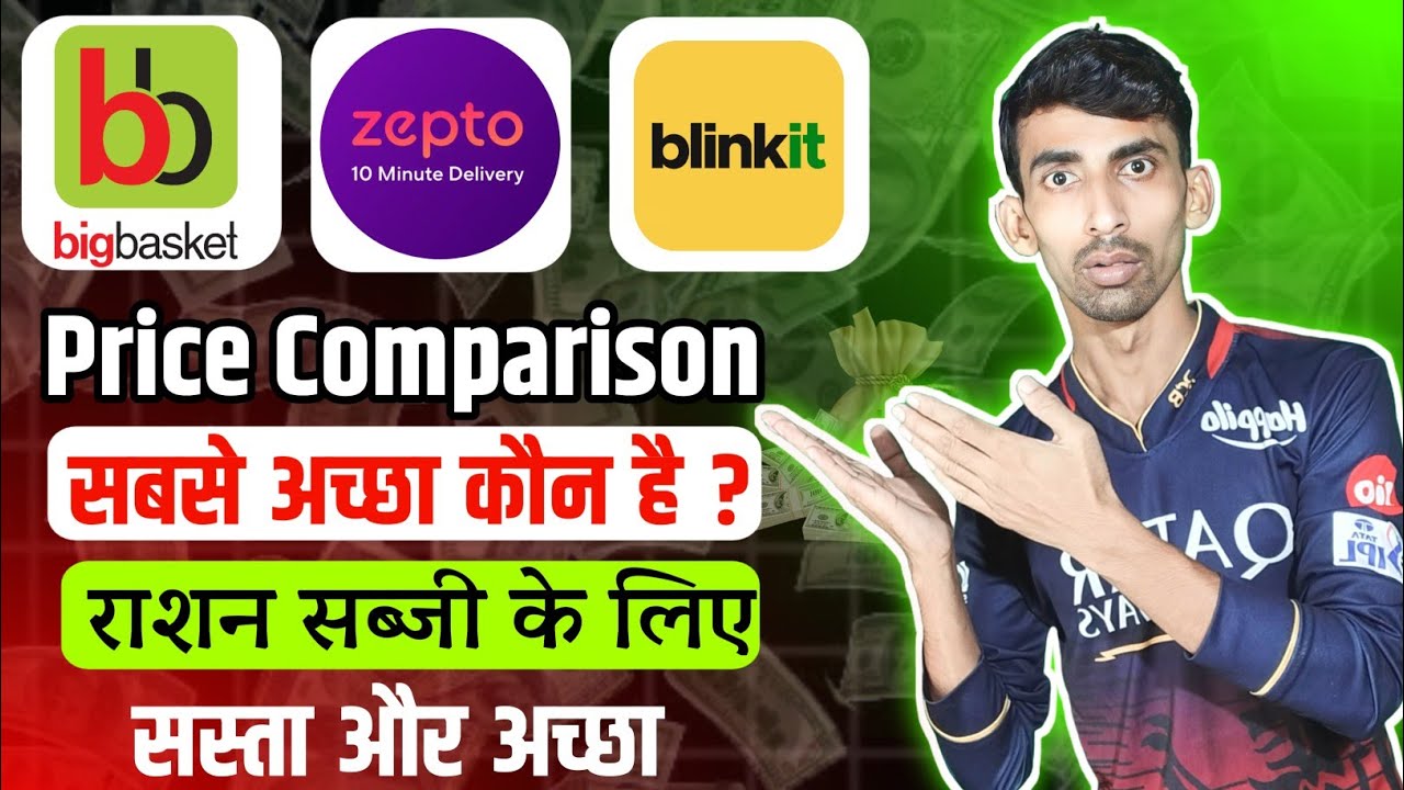 Big basket Vs Zepto Vs Blinkit Grocery | best grocery shopping apps