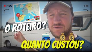 RESUMO📍💰 dos 3 MESES de VIAGEM de MOTORHOME🚎 pela EUROPA🇪🇺 #823
