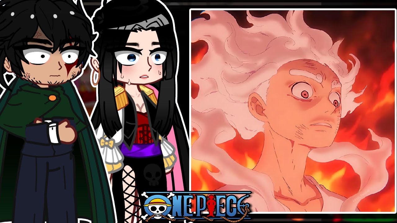Revolutionary army + Empresses kuja & Amazon Lily react to Luffy Gear 5 | One Piece React
