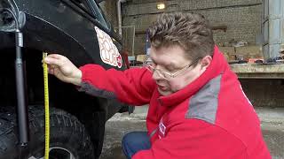 Test of air suspension RIF on pick-up trucks L200 and Hilux with loading 950 kg