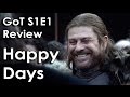Ozzy Man Reviews: Game of Thrones - Season 1 Episode 1