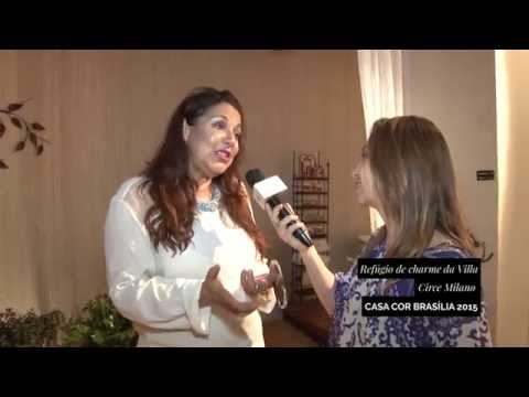 Refugio de Charme da Villa de Circe Milano e Cilda Oliveira na CASA COR Brasília 2015 cozinhas pequenas e simples