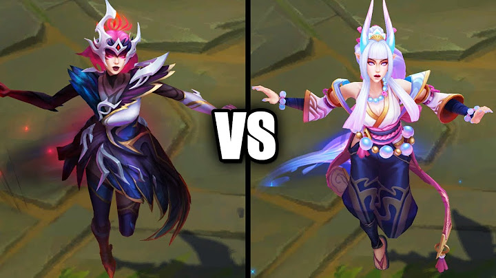 So sánh các skin của syndra