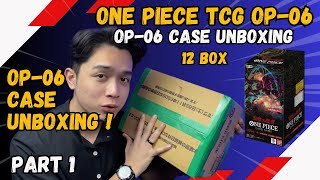 Opening Entire Case Of Op-06 Wings Of Captain ! Part 1