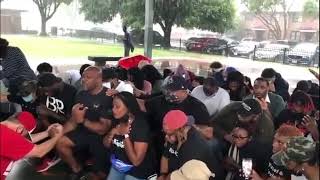 Watch Emotional Moment White People Went On Their Knees To Ask For Forgiveness From Black
