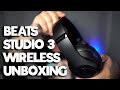 BEATS STUDIO 3 WIRELESS HEADPHONES UNBOXING #beats #headphones #apple