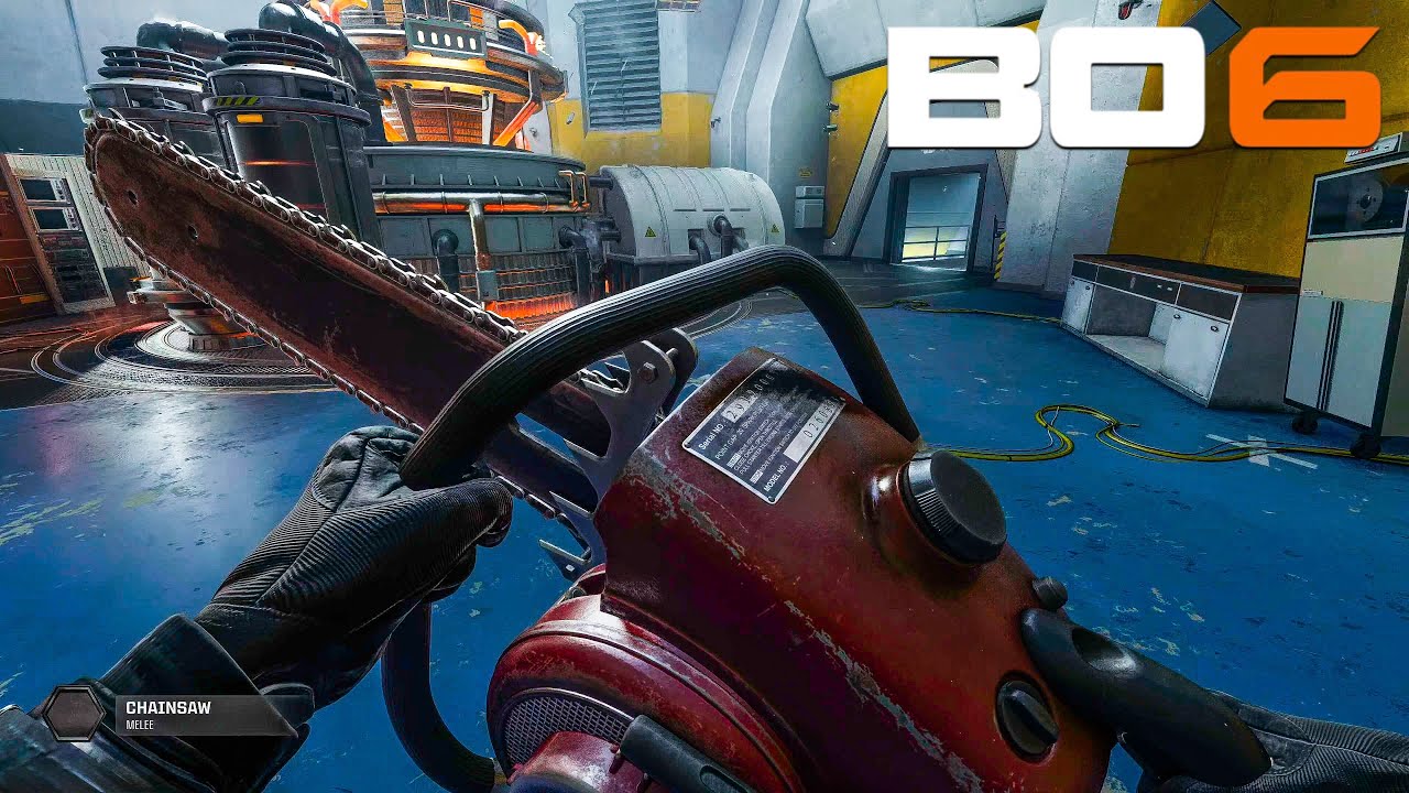 Bo6 Gun Inspect BO6 Chainsaw Melee Weapon Showcase | Weapon Inspect, Animations & Kill ...