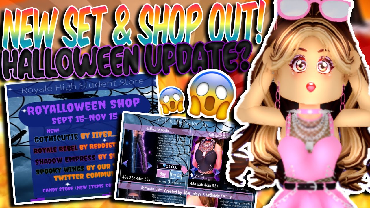 NEW HALLOWEEN GOTHIC CUTIE SET *OUT NOW* AND HALLOWEEN SHOP! ROBLOX ...