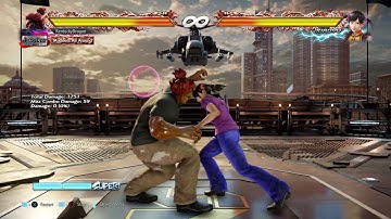 TEKKEN 7 practicing throw breaks.