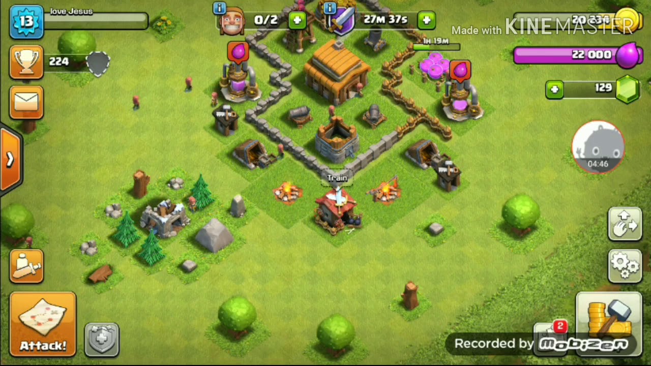 Clash of clans how to steal loot - YouTube