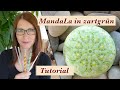 4 GRÜNTÖNE für ein monochromes Dot Art Mandala I vollständige Anleitung I Steine bemalen mit MandaLa