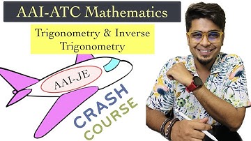 ✈️ AAI-ATC Mathematics Crash Course | Trigonometry and Inverse Trigonometry by HV Sir #aaiatc2025