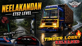 🔥DOWNLOAD REALISTIC TIMBER LORRY MOD FOR BUS SIMULATOR INDONESIA 😍 | BUSSIN | BUSSID |#bussinmods screenshot 3