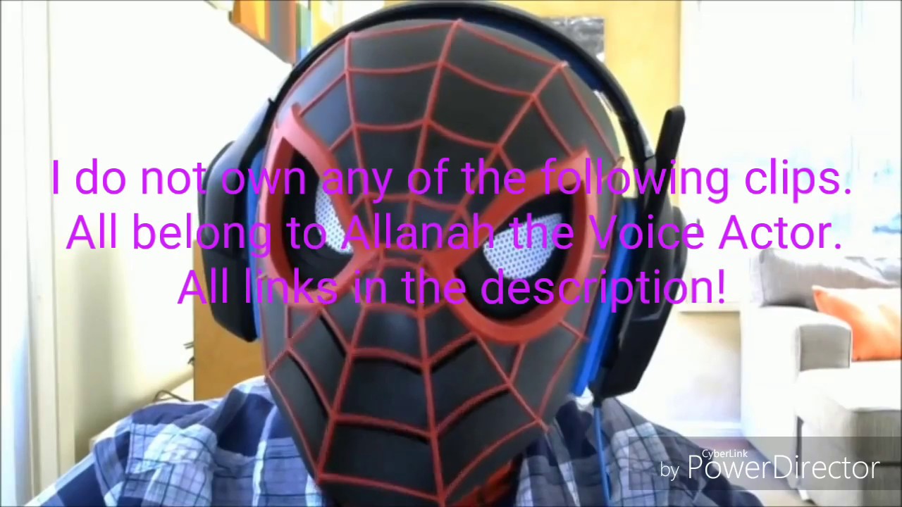 Allanah the Voice Actor and her Spooder-Spider Savagness