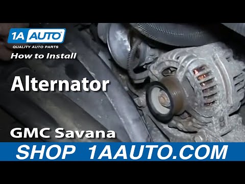 How To Replace Alternator 03-09 GMC Savana 5.3L/6.0L