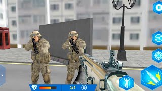 FPS secret commando combat free shooting games _ Android GamePlay screenshot 2