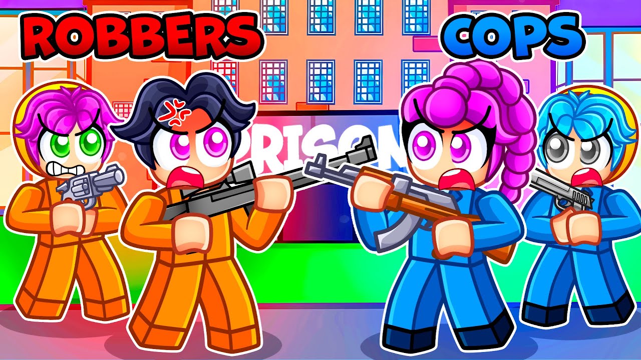 Cops vs Robbers in Roblox! (Kpop Demon Hunters)