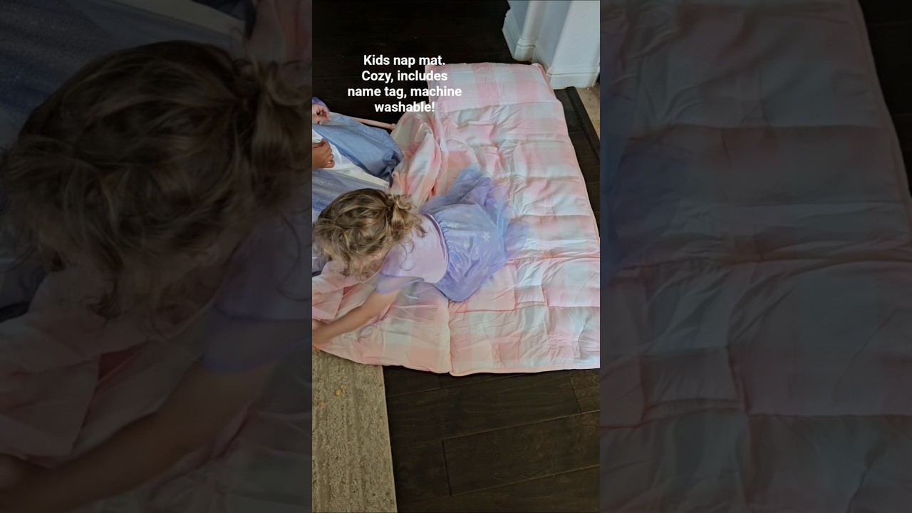 My girl loves this nap mat! machine washable. 