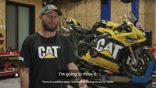 Win Jack Miller’s Superbike. Spend over $100 on Cat Parts on parts.cat.com for your chance to win.
