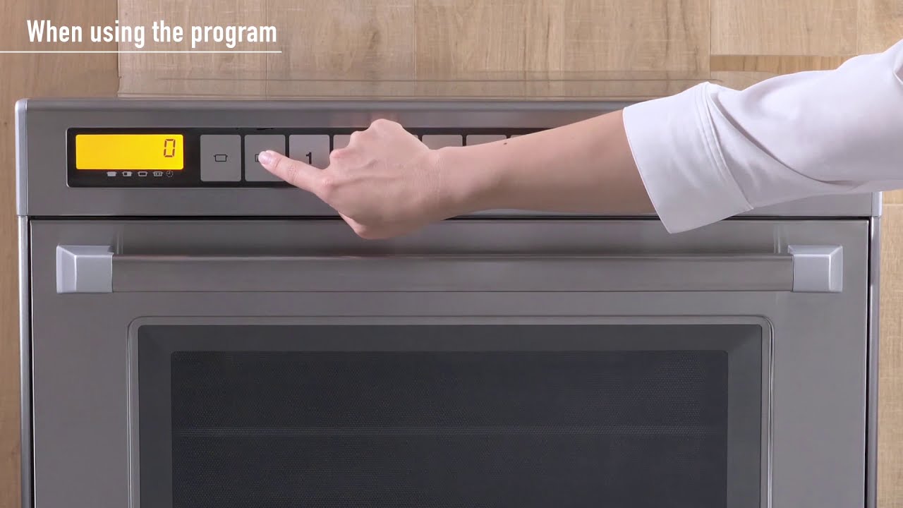 Come utilizzare il forno a microonde professionale NE-1880