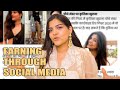 Earning through SOCIAL MEDIA | How much do I EARN?💰💵