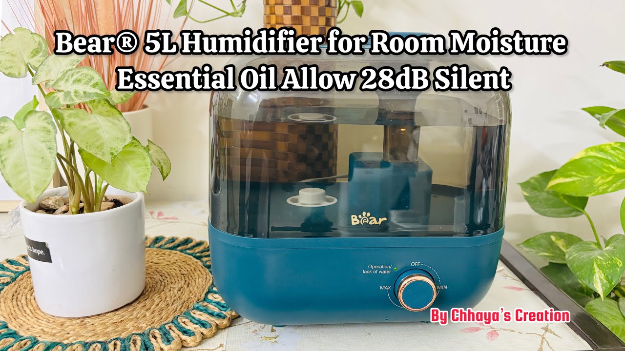 Bear® 5L Humidifier for Room Moisture Essential Oil Allow 28dB Silent | Humidifier for home