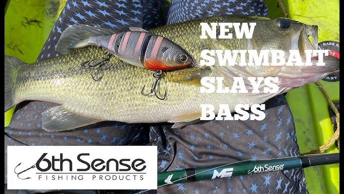 6th Sense Flow Glider Glide Bait Bass. 