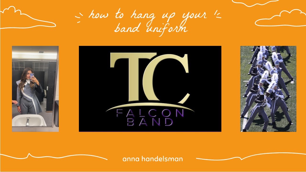 how to hang up your band uniform