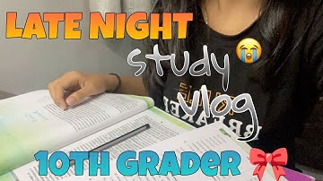 Late night study vlog as a CBSE 10th Grader ✨📚 #2 #cbse10th #cbseclass10 #studymotivation #exam