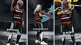 PRESET FF SOUND SEREM   KATA KATA SINDIRAN 😼😈 GAK USAH SOK JAGOANLAH, LU BELUM KETEMU GUA KAN