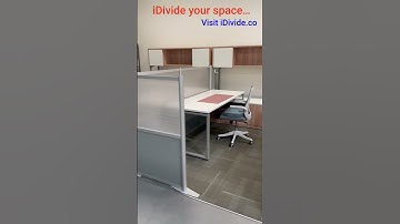 iDivide Modern Modular Room Partition System & Room Dividers
