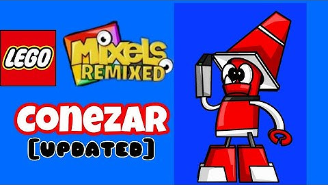 Lego Mixels How to build Conezar: [UPDATED] By Retromaster94