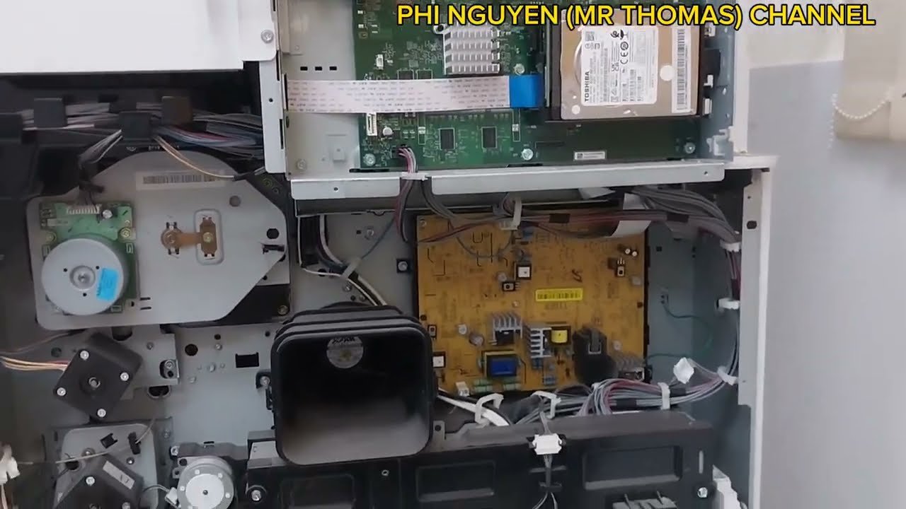 HP Remove HVPS (High Voltage Power Supply ) Printer E82540 Serial