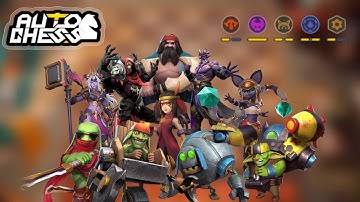 twin combo 2 civet, 4 ancestor,  5 mech, 3 goblin, 1 demon | auto chess | enjoy