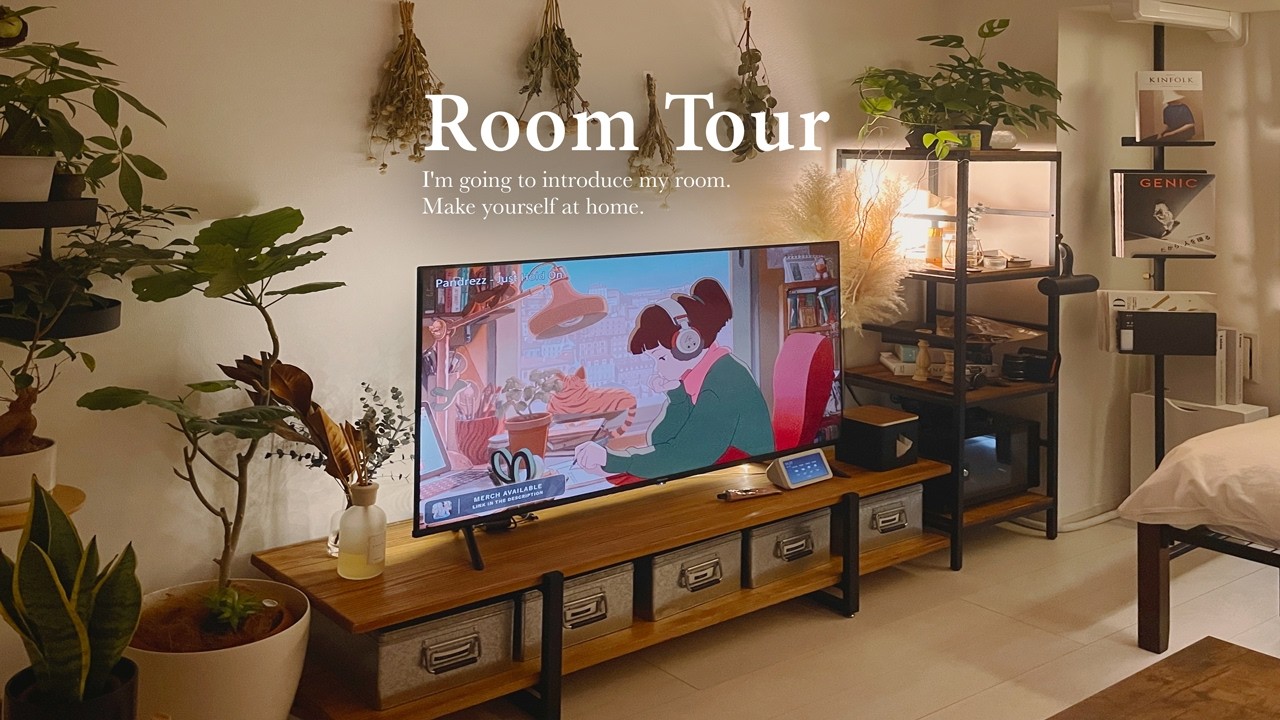 【Румтур】Идеи хранения и натуральный интерьер для маленькой комнаты