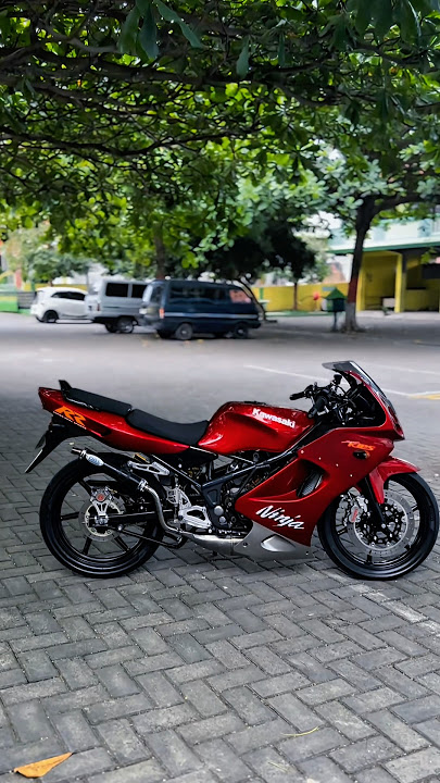 Kawasaki Ninja RR Old Merah Maroon #kawasaki #kawasakininja #ninja2tak #ninjarr #2stroke #twostroke