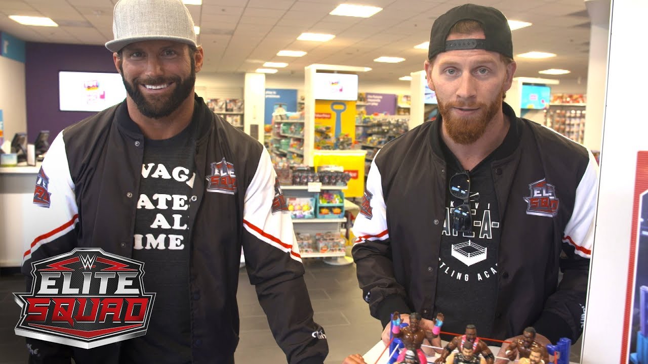 Zack Ryder and Curt Hawkins invade Mattel HQ