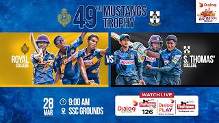 LIVE: Royal College vs S. Thomas' College - 49th Mustangs Trophy Cricket Encounter 2026 screenshot 3