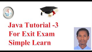Part 3: Object Oriented Programming in Java Tutorial || Simple Learn