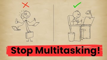 Why Multitasking Destroys Productivity
