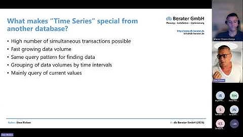 How to handle Timeseries with Microsoft SQL Server with Uwe Ricken