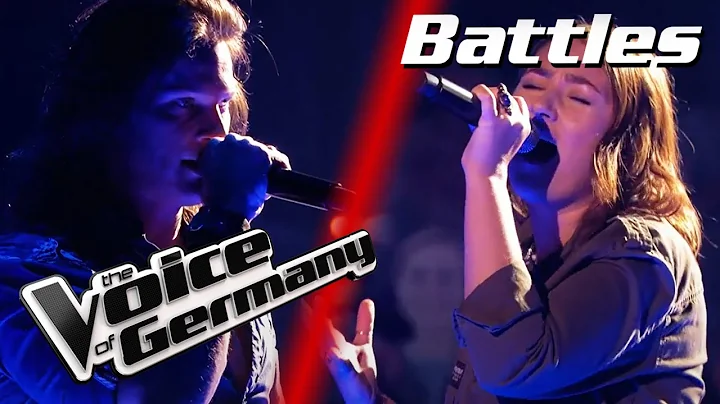 Depeche Mode - Enjoy The Silence (Oliver Henrich vs. Lorena Daum) | The Voice of Germany | Battles